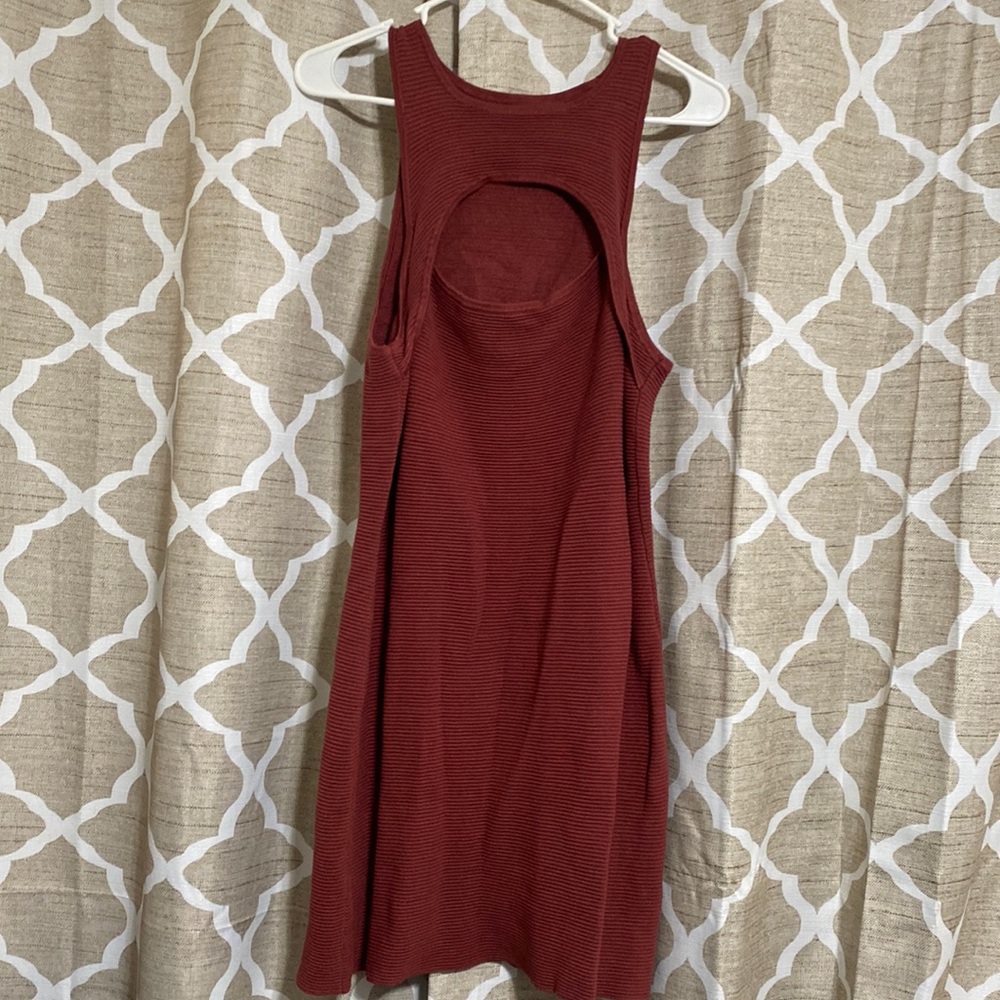 Abercrombie and fitch large ribbed body con dress